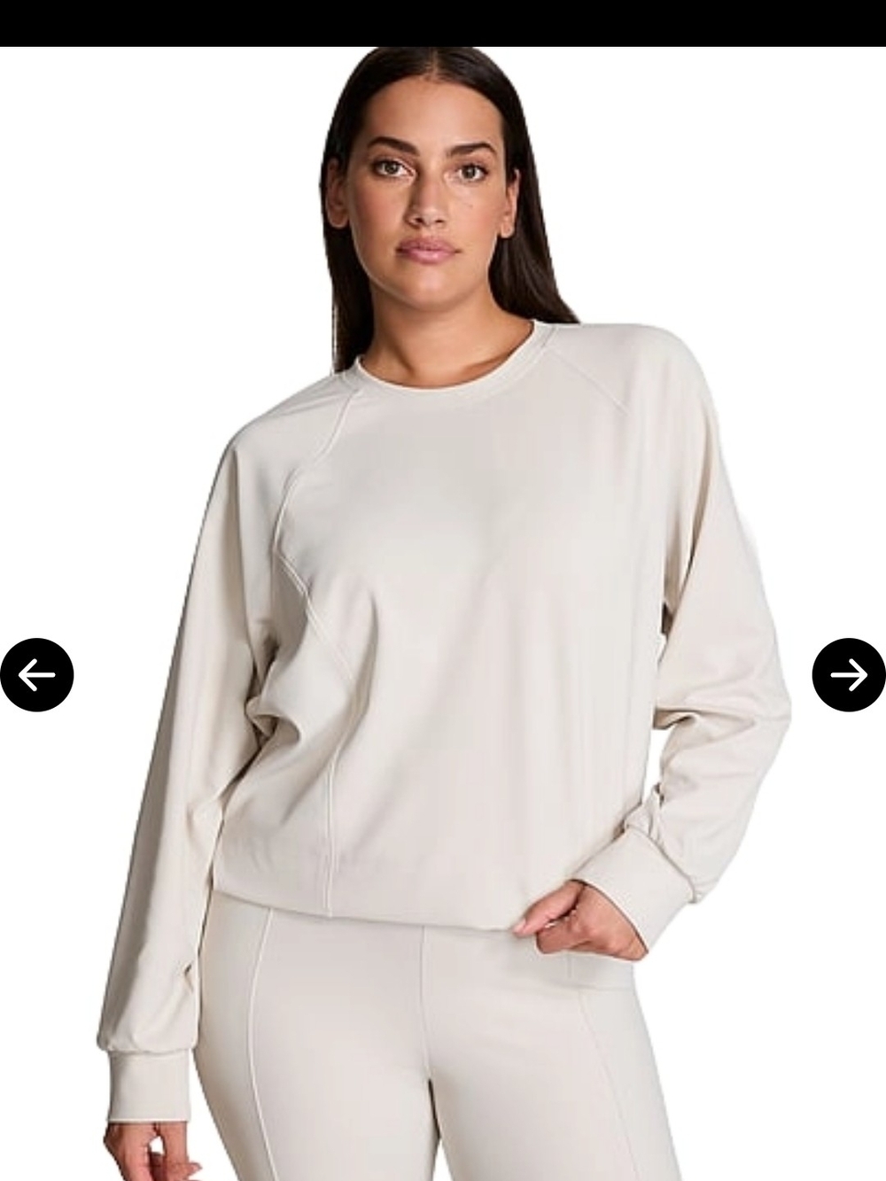 VICTORIA'S SECRET VSX Luxrib Crewneck Pullover